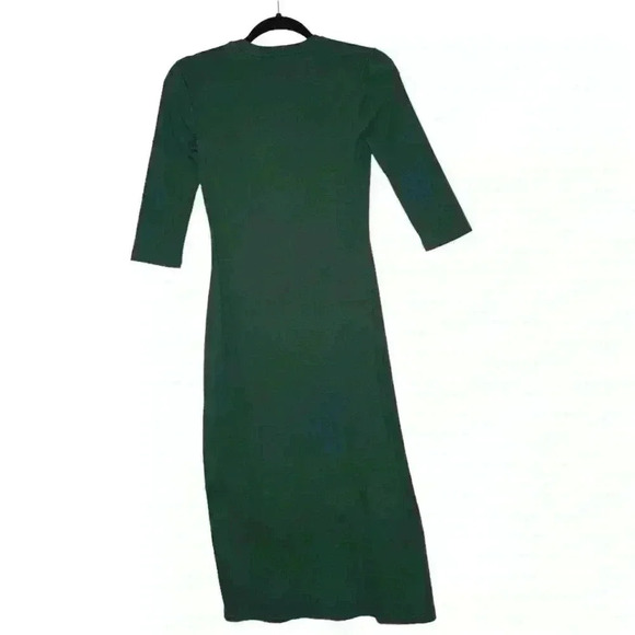 Theory Button Front Perry Knit Dress - Picture 4 of 7